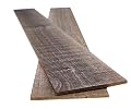 Easy Planking E-105 Antique Thermally-Modified Barn Wood Wall Planks, 6 Piece