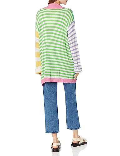 Show Me Your Mumu Women's Sonny Sweater, Candy Chalk Knit, Medium #TOP1