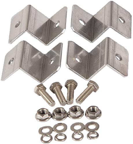Solar Panels Mounting Z Brackets Mounts Kit For Rv Boat Off Grid Roof,38Mm Width,Support Solar Panels Up To 80W #TOP28