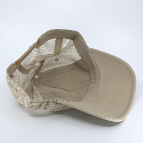 Image of The Vintage Year Washed Cotton Unstructured Soft Mesh Adjustable Trucker Baseball Cap