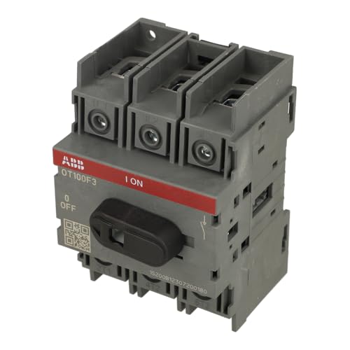 OT100F3 | 1SCA105004R1001 | ABB 1SCA105004R1001 OT100F3 Switch-DISCONNECTOR, 100A, 3 Pole, Handle and Shaft NOT Included