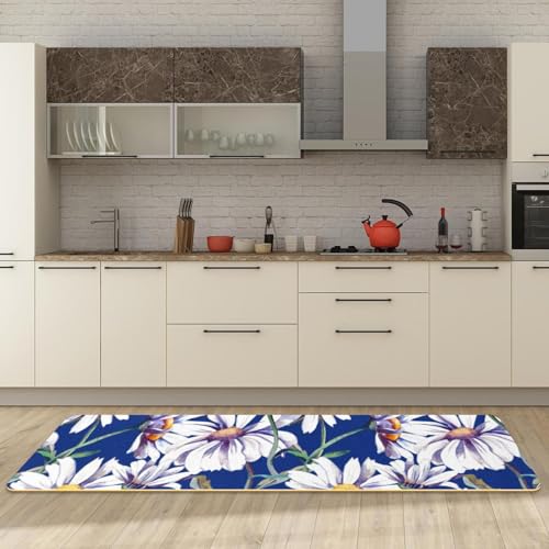Alfombrilla de cocina absorbente lavable con base de goma antideslizante 3