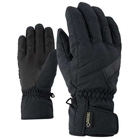 Ziener Adult GAPON GTX Alpine Ski Gloves/Winter Sports, Waterproof, Breathable, Black, 8 Cover