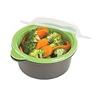 Progressive International Mini Microwave Steamer, Gray