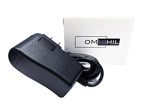 Omnihil AC/DC Power Adapter Compatible with GiiNii GN-801W 8" Digital Picture Frame Power