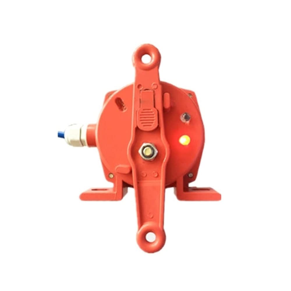 ATO Pull Rope Switch, 2-Way, 1NO 1NC/2NO 2NC, 10A/500V, Safety Switch with Two-way Pull Rings, for Conventional Belt Conveyor,Crane, Excavator (1NO+1NC,6A/380VAC,Automatically(ATO-SFYS-LS-I))