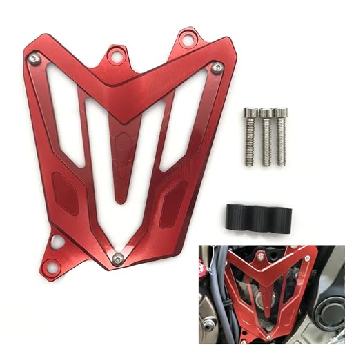 Sprocket chain cover para Yamaha FZ07 mecanizado de alta resistencia mecánica 7