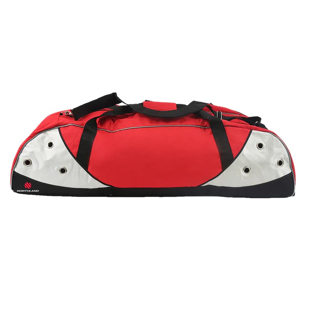 Harrow Northland Elite Lacrosse Duffel Bag (Red/Silver)