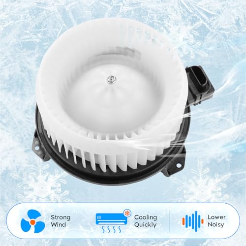 Image of Youxmoto 700194 HVAC Blower Motor Assembly with Fan Cage for Honda Civic 2006-2011, 2007-2010 for Jeep Wrangler Replaces 79310-SNA-A01 79310SNAA02 68004195AA