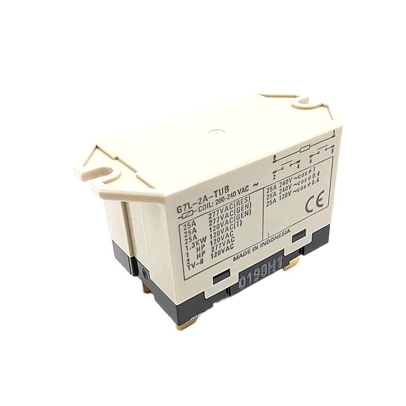 Wiring Connecting Terminals - G7L-2A-TUB 200-240VAC G7L-2A-TUB-240VAC G7L-2A-TUB-200VAC High Power Relay 6PIN