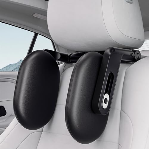 Image of Car Headrest Pillow, Car Neck Pillow Head Pillow, Car Sleeping Travel Pillow, Car Neck Head Shoulder Sleep Cushion Car Side Pillow for Kids Adults Elders
