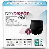 Dry Direct Noir Ultimate Protective Underwear (Small - Pack of 14) by Parentgiving