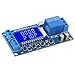 Cycle Trigger Delay Timer Switch Circuit Module, Loop Timing Module, 6-30V Power Supply - LCD Display, High Low Level Trigger, Industrial Grade Stability