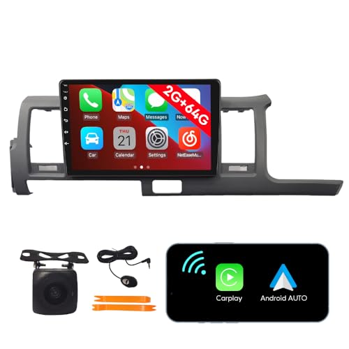 [2G 64G] Android Car Stereo FM Radio Carplay Android Auto 10.1