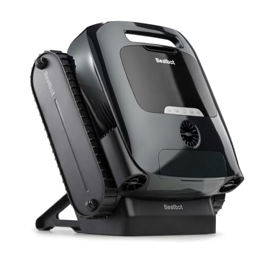 Beatbot AquaSense 2 Pro Cordless Robotic Pool Cleaner, Unmatched 5-in-1 Cleaning, Surface Parking, Skimmer with APP Control, Water Clarification, for Pools up to 3,875 Sq.ft – Obsidian