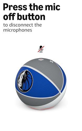Image of Amazon Echo Dot (newest model) | Officially Licensed NBA Limited-Edition | Dallas Mavericks