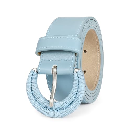 Women's Leather Belts for Dresses black Leather Waist Belt Fashion Ladies Belts2