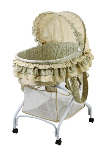 green bassinet