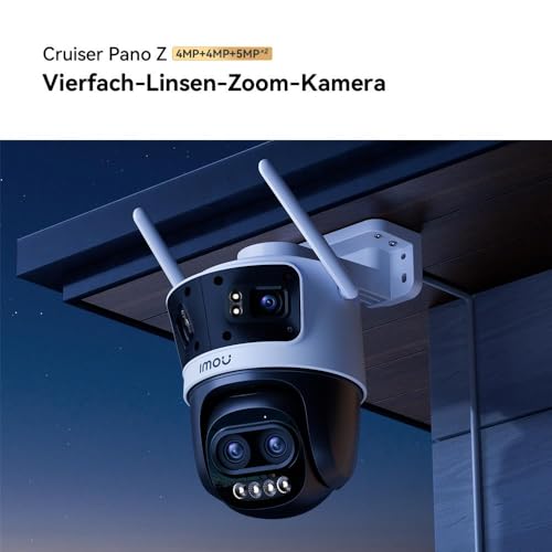 Elimina los puntos ciegos con IMOU Cruiser Pano Z Webcam de seguridad exterior 6