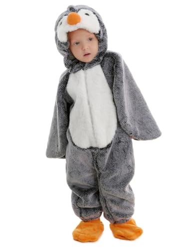 Disfraz de pingüino para bebés 9-12 meses