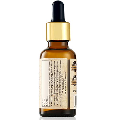 Captain Thug Renaissance Beard Oil Conditioner, Ultra Premium Beard Oil, Softens, Smooths And Strengthens Beard Growth, Grooming Beard And Mustache Nourishment Treatment (Pack Of 1 (1.Fl.oz.)) #TOP2