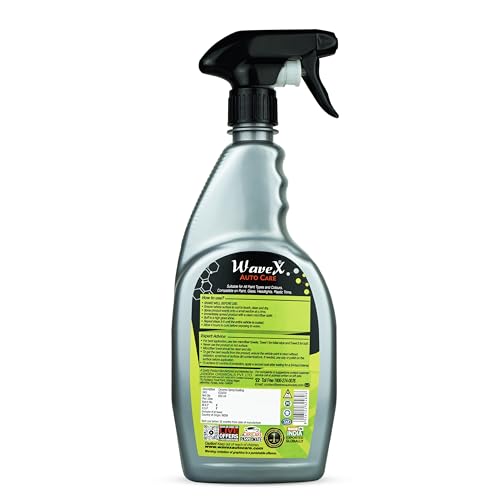 Wavex Instant Ceramic Coating for Car - 650ml – Easy to Apply – Just Spray and Wipe – Super Hydrophobic, Extreme Gloss, Smoothness and Protects Paint