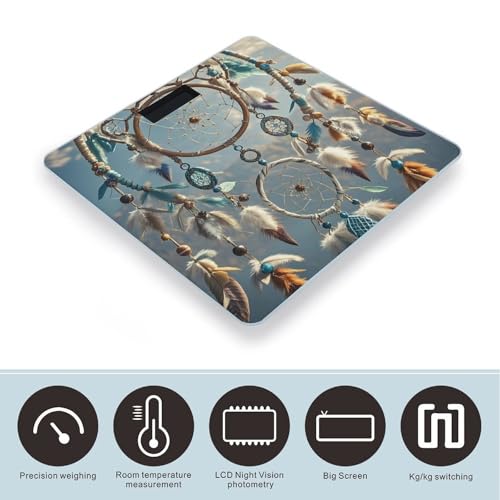 Báscula digital de baño Native American Dream Catcher miniatura 3