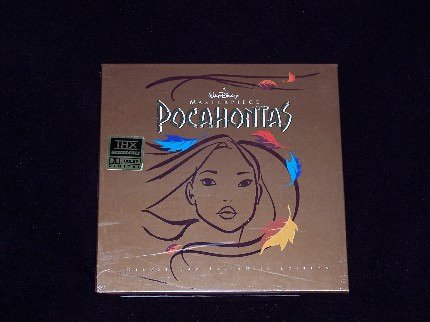 Walt Disney's "Pocahontas" Deluxe CAV Laser Disc Letterbox Edition 3-disc Set