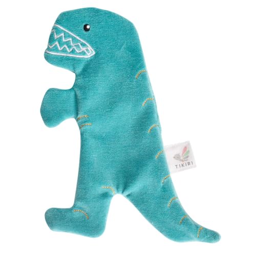 Image of T-Rex Baby Crinkle Toy – Soft Dinosaur Sensory Toy with Embroidered Details | Crinkle Sound for Motor Skills & Focus | Easy-Grip Developmental Toy for Infants & Newborns (0+ Months)