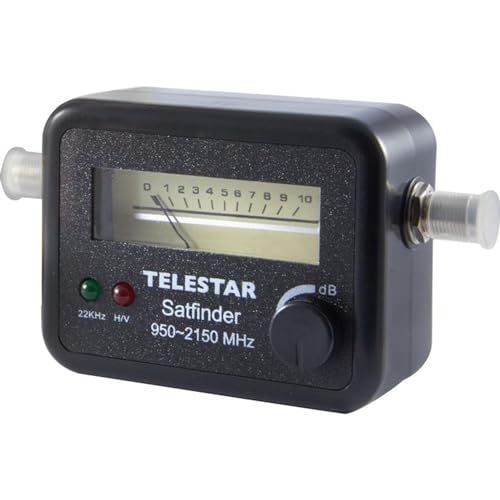 TELESTAR Satfinder avec LED pour corriger la perte de signal de la parabole