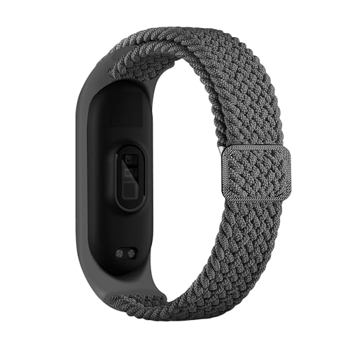 Image of Panda Bobo Stretchy Nylon Wrist Strap For Tikkers Series 1 Smart Watch Strap Band Replacement (Grey)