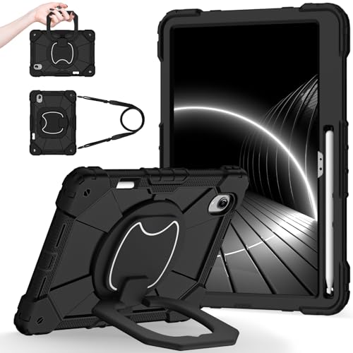 Coque antichoc Lenovo Idea Tab Pro Gen 2 évite les bris d'écran avec sa bandoulière noire 13"