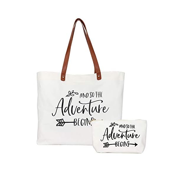 Lamyba Bolsa de mano para novia con bolsa de maquillaje, regalos para compromiso, despedida de soltera, despedida de…