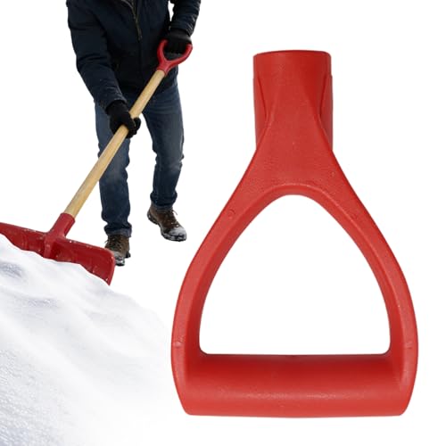 Mango de repuesto para pala de nieve, mango de repuesto ergonómico para cavar, accesorio rastrillo, para excavar y rastrillar jardín, césped, terraza, cantero de flores, acera,
