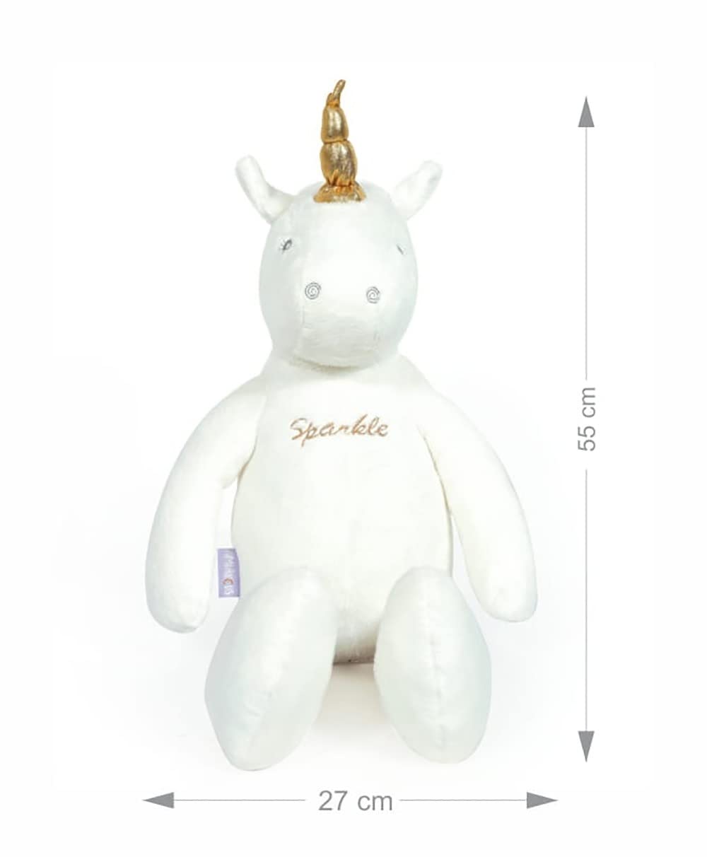 Buy Mi Arcus Papa Unicorn Soft Plush Toy White - Height 55 cm
