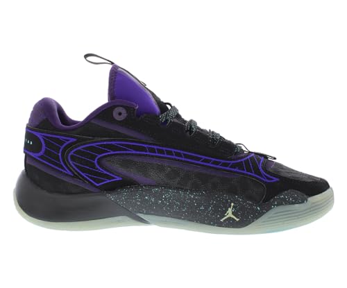 Nike Jordan Luka 2 Men's Basketball Shoes (DX8733-001, Black/Grand Purple/Aurora Green/Glow) Size 113