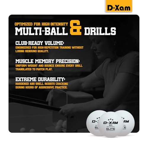 Image of Ping Pong Balls Professional ABS Table Tennis Balls 1 Star or 3 Star Bulk