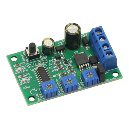 10A 6-24V DC Motor Overcurrent Protection Board Blocked Rotor Overload Protector Module Adjustable Current Limit Switch 12V 24V