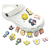 [LumaCove] セーラームーン 靴飾り 17点セット 靴アクセサリー 月野うさぎ 水野亜美 DIY 装飾シューズバックル チャーム キッズ パーティー 誕生日 ギフト