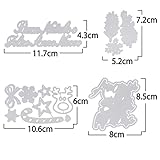 Zoom IMG-1 4 set fustelle natalizie stencil Zoom IMG-1 4 set fustelle natalizie stencil