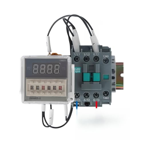 Relais de minuterie 220V pour couper automatiquement un moteur 380V 2,2KW