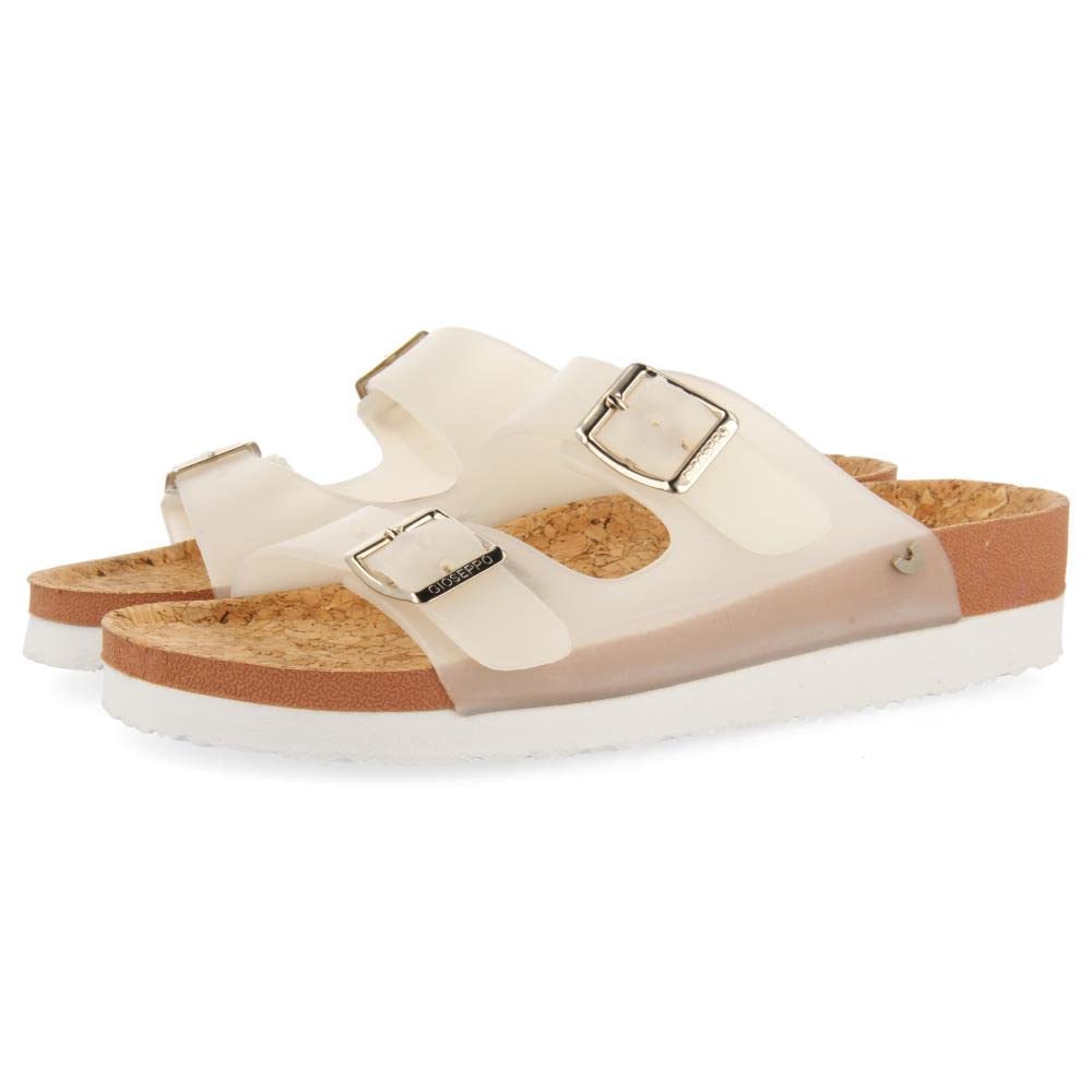 GIOSEPPO ACALACA, Women's Flip Flops, White, 37 EU, white, 5 UK