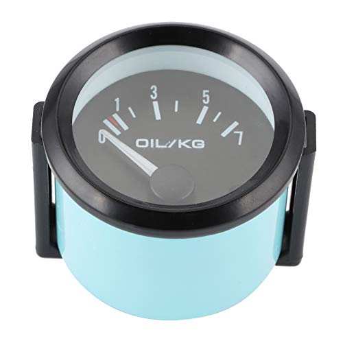 Manomètre d'huile électronique 12V indicateur de pression 52mm complet