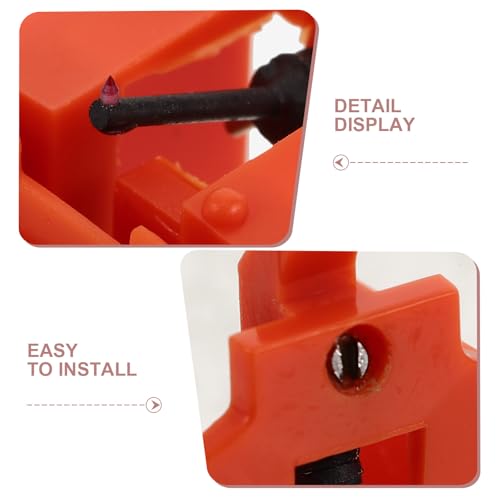 Aguja de repuesto para tocadiscos naranja compatible con ATN3600LE 5