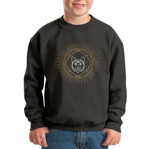 Sweatshirt enfant chien horoscope dessin pull zodiaque chinois - 2