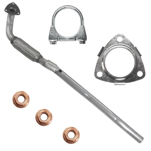 Polmo Schalldämpferset Auspuff Kollektorrohr für Opel Meriva 1 I A 2005-07/2010 1.6 Schrägheck