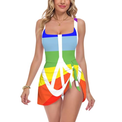 Traje de baño adelgazante para mujer Pace Flag con diseño estilizador para la temporada de verano