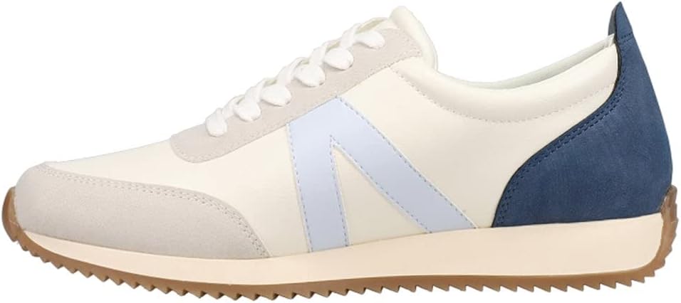 MIA Womens Kable Lace Up Sneakers Shoes Casual - Off White - Size 6.5 M