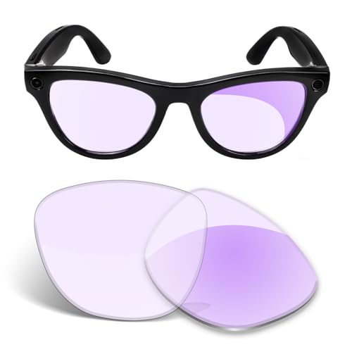 Ray-Ban Meta Skyler Gen1 RW4010 Gen2 RW4014 52mm AI���K�l�p�t�H�g�N���~�b�N��Ό����������Y - �u���[���C�g�u���b�N�ŃN���A����p�[�v���Ɉڍs