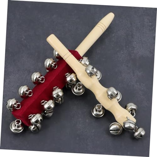 FUNOMOCYA 2 Peças De Brinquedo De Chocalho Jingle Bell Ao Ar Livre Adoráveis ​​Brinquedos Fofos Sino
